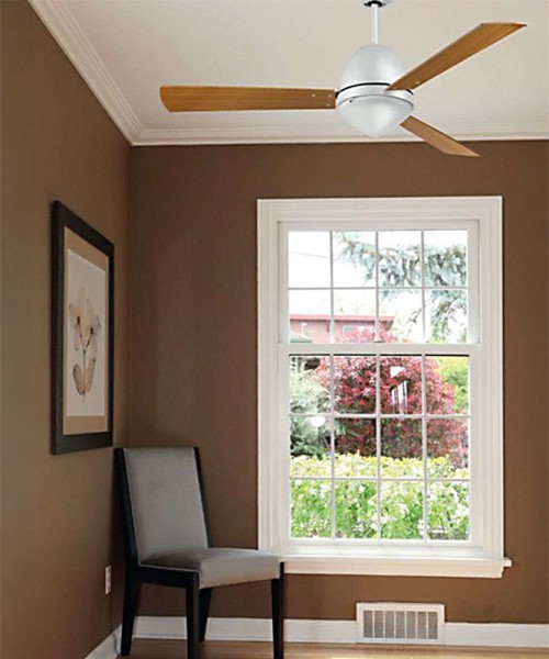 ITALEXPORT Scirocco Ceiling Fan with Light 4 Blades