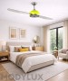 ITALEXPORT Effedue 6012 Yellow Ceiling Fan 2 Blades