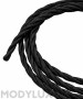 FAI 9000/10/2075/NE Black Textile Braided Cable
