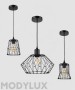 FAI Revolution 3910/NE Modern Convertible Chandelier Black