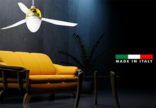Les meilleurs ventilateurs de plafond design fabriqués en Italie